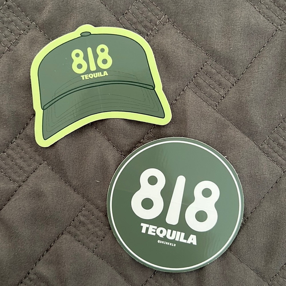 Kendall Jenner 818 tequila stickers